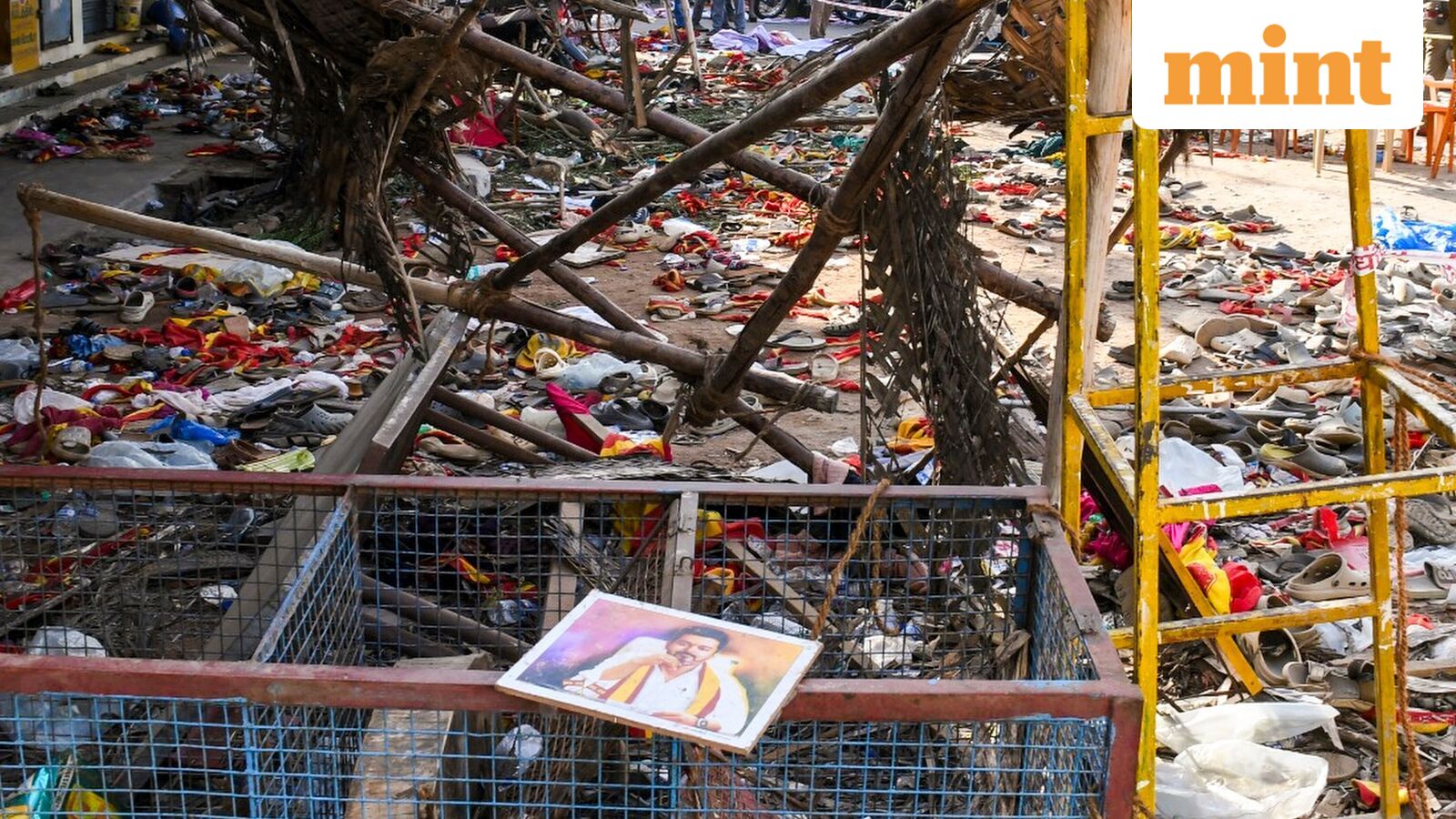 ‘Come out, meet and answer’: Tamil Students' Association members protest outside Vijay's residence over Karur stampede | Mint