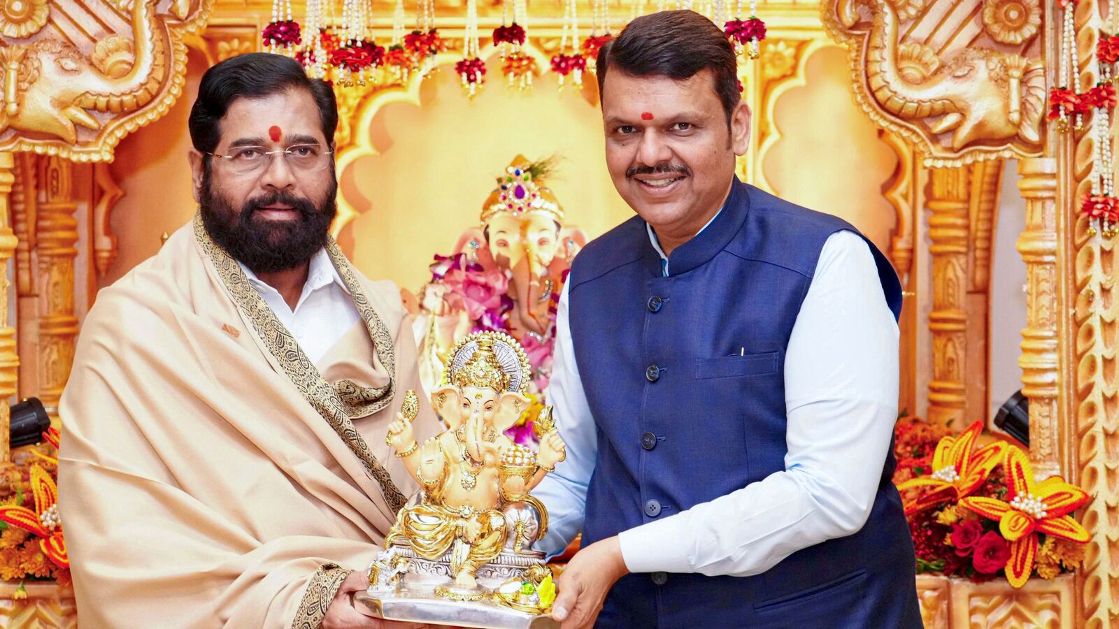 ‘Not in a race to take credit...’: Eknath Shinde reacts to ads featuring only Devendra Fadnavis, says ‘working as team’ | Mint