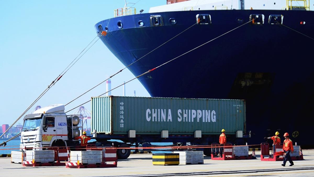 China's exports to U.S. drop in September, while rise in global shipments hits a six-month high