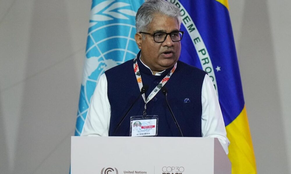 India to submit updated climate targets to U.N. by December end: Bhupender Yadav