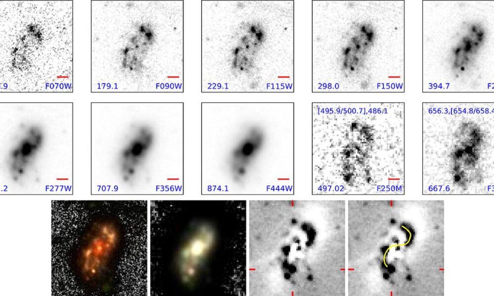 Alaknanda: Indian astronomers spot implausibly old spiral galaxy