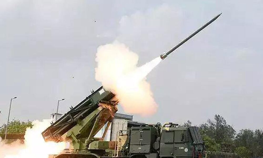 DRDO successfully tests 120-km strike range Pinaka rockets