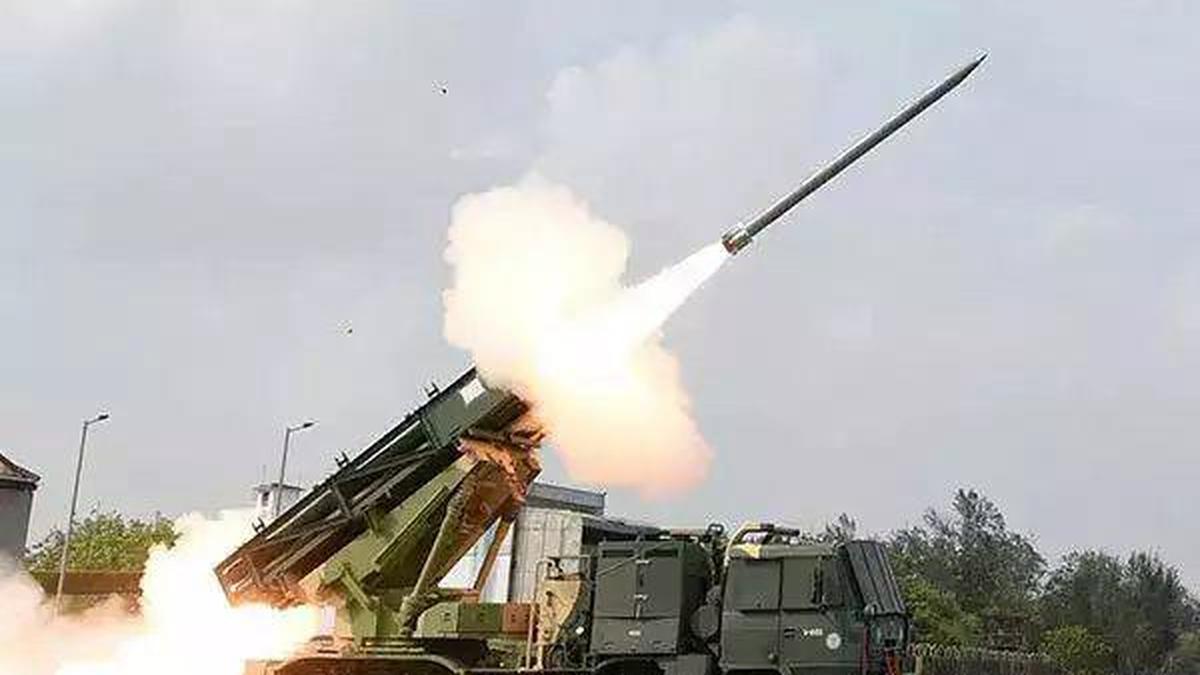 DRDO successfully tests 120-km strike range Pinaka rockets