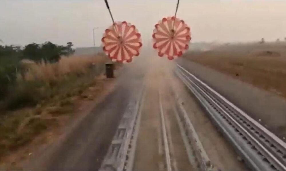 Drogue parachute deployment tests for Gaganyaan mission successful: ISRO