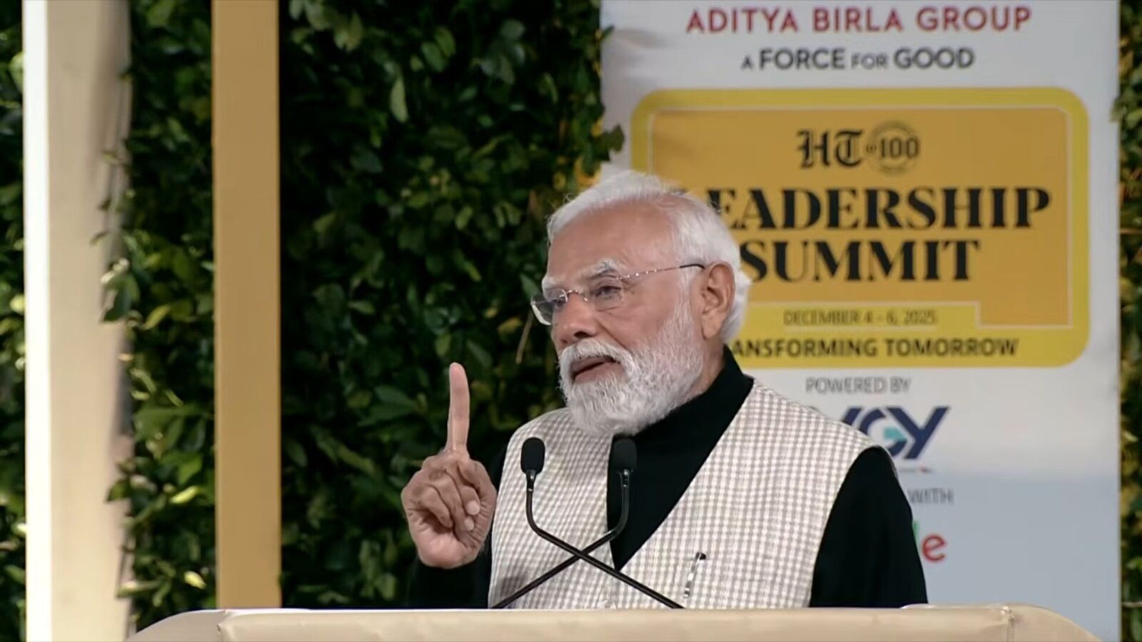 PM Modi hails India's economic growth story, slams colonial mindset at HTLS 2025 - key takeaways | Mint