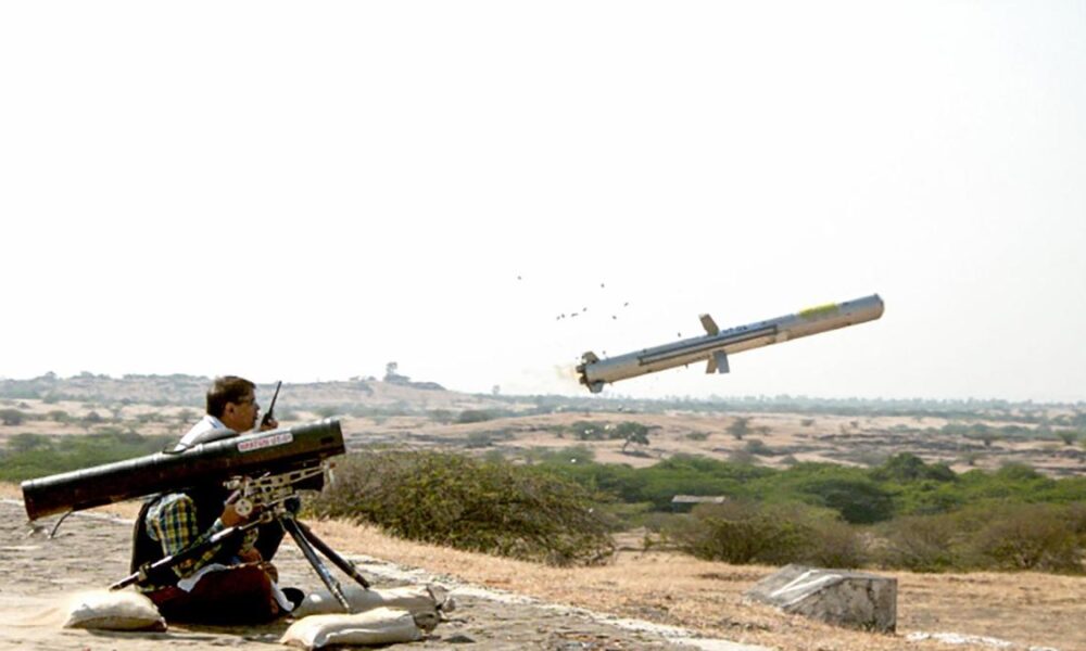 DRDO successfully flight-tests indigenous third-generation MPATGM with top-attack capability