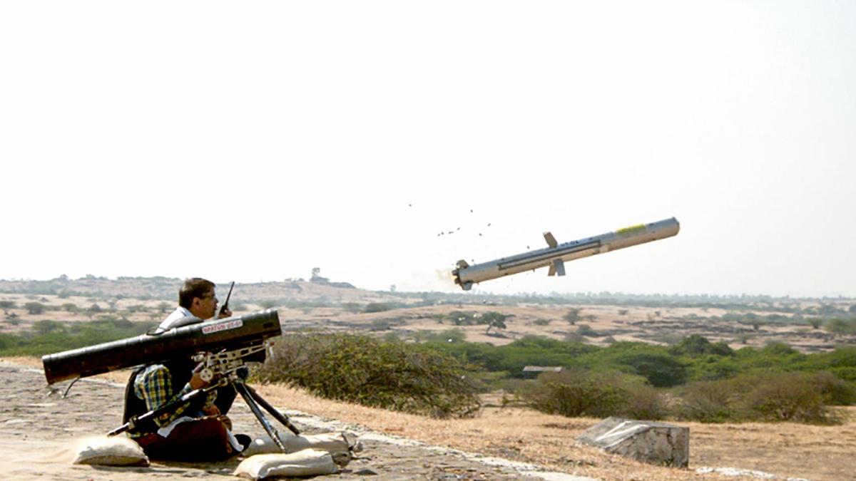 DRDO successfully flight-tests indigenous third-generation MPATGM with top-attack capability