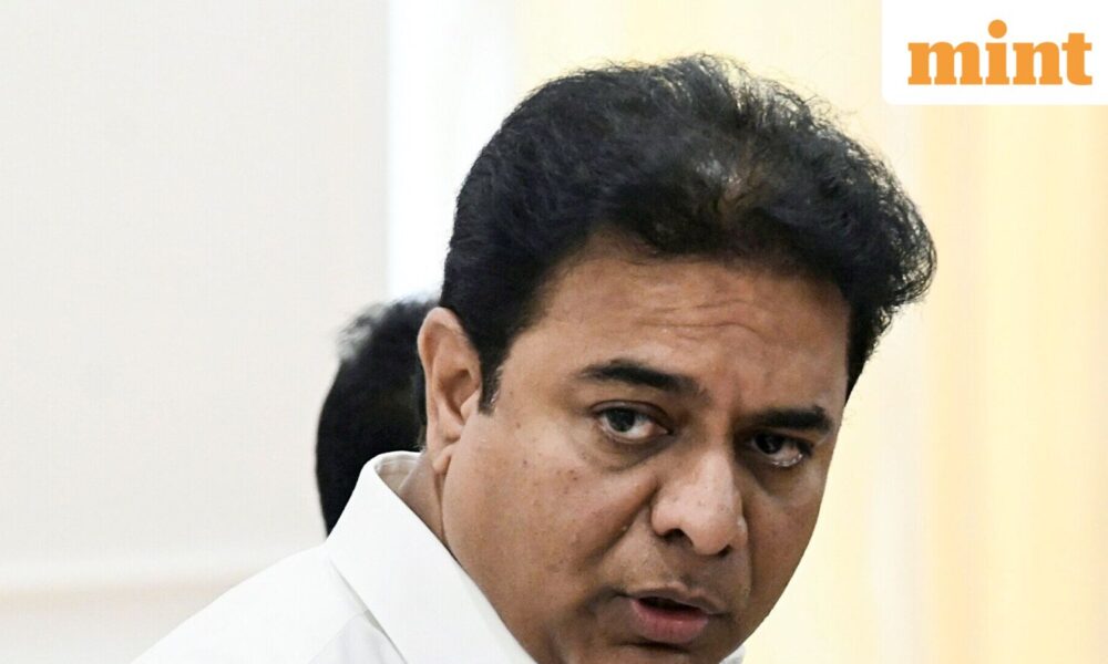 KTR slams Revanth Reddy, calls Telangana CM a ‘thief’ amid SIT phone-tapping probe, cops remove protesting BRS workers | Mint