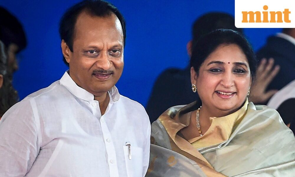 Sunetra Pawar oath-taking LIVE: Ajit Pawar's wife to be sworn in as Maharashtra's Deputy CM at 5 pm, uncle Sharad reacts | Mint