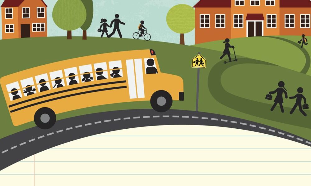 Why are school buses yellow