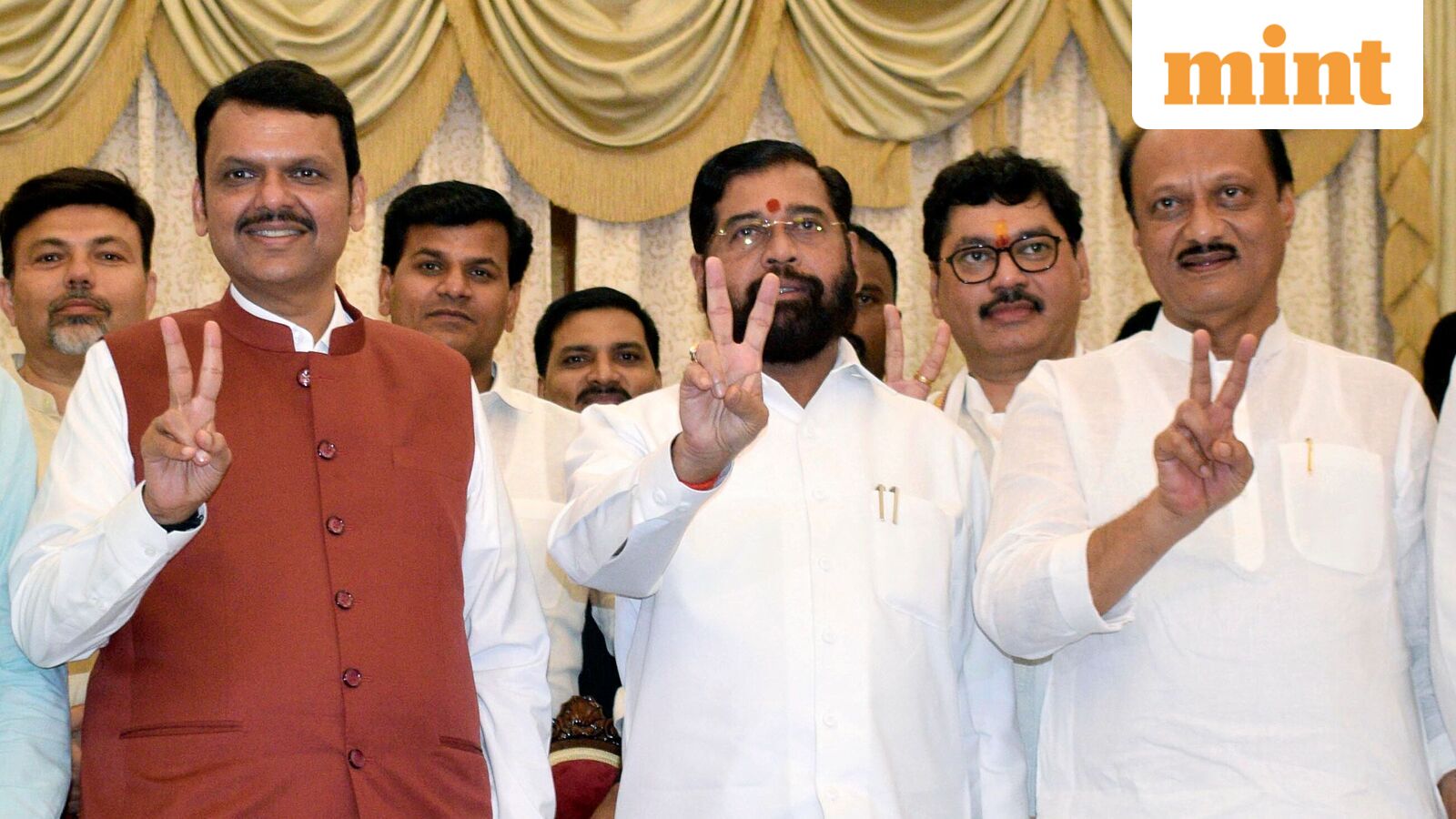 ‘Mein toh shapath lene wala hun’: When Ajit Pawar's witty remark about oath left Fadnavis, Shinde in splits | Watch | Mint