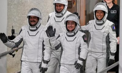 Four new astronauts arrive at International Space Station to replace NASA's evacuated crew