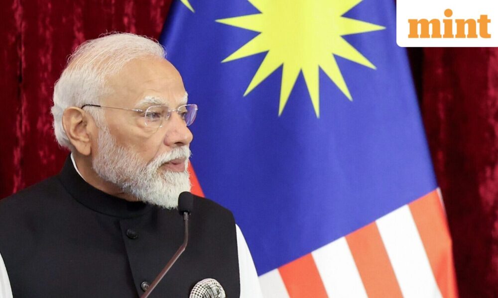 PM Modi's Tamil Nadu Election pitch in Malaysia — ‘big fan of MGR', ‘share love for Tamil language' | Mint