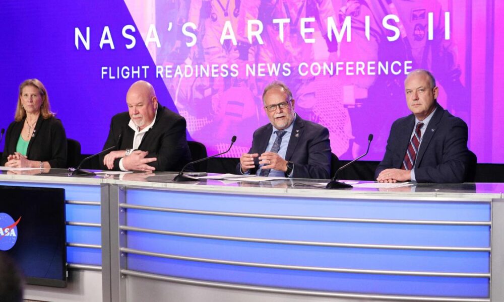 NASA clears its Artemis 2 moon rocket for April launch with four astronauts