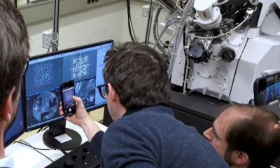 Team aims world’s smallest QR code at long-term data storage