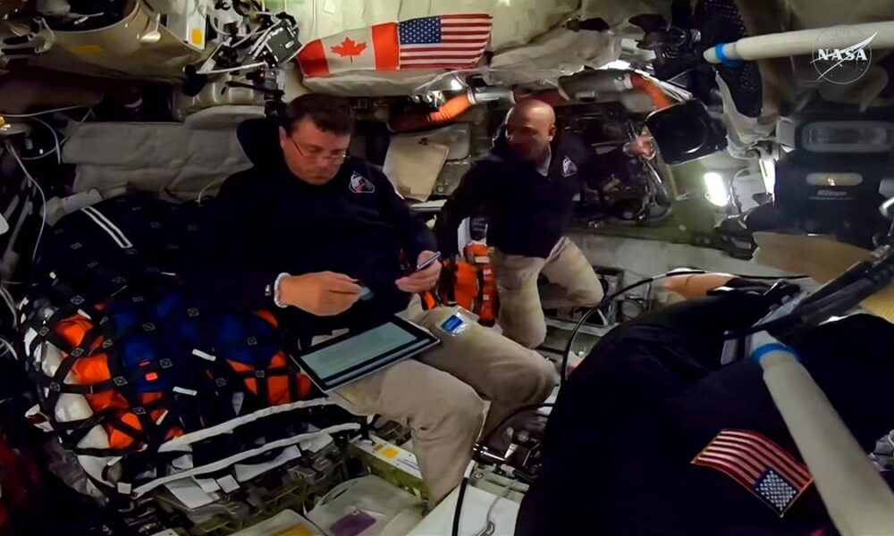 Artemis II astronauts pass half-way point on way to Moon