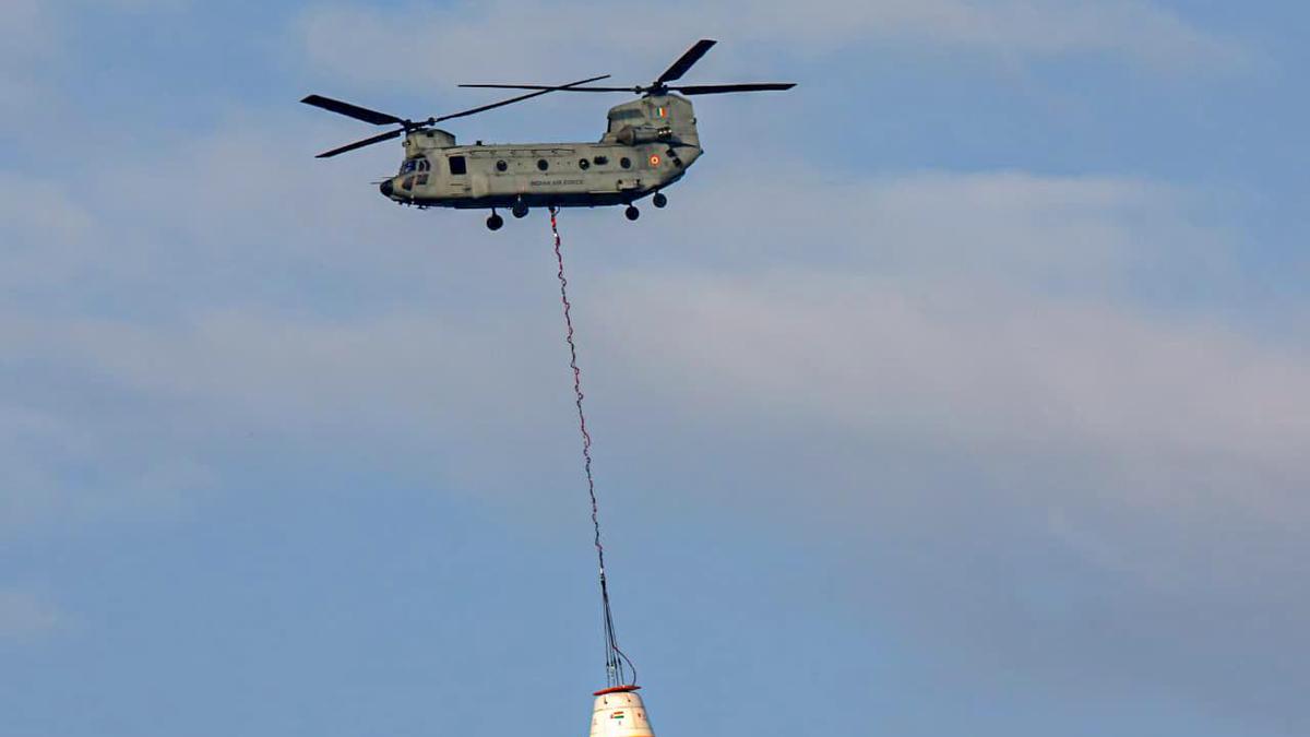 Gaganyaan mission: ISRO completes second Integrated Air Drop Test