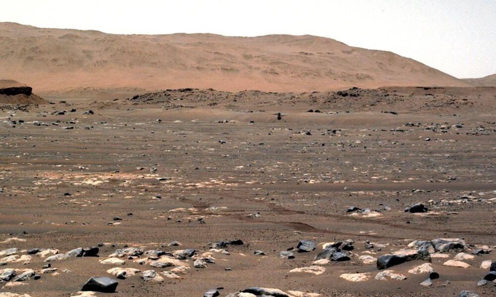 Ingenuity, the helicopter that flew over Mars