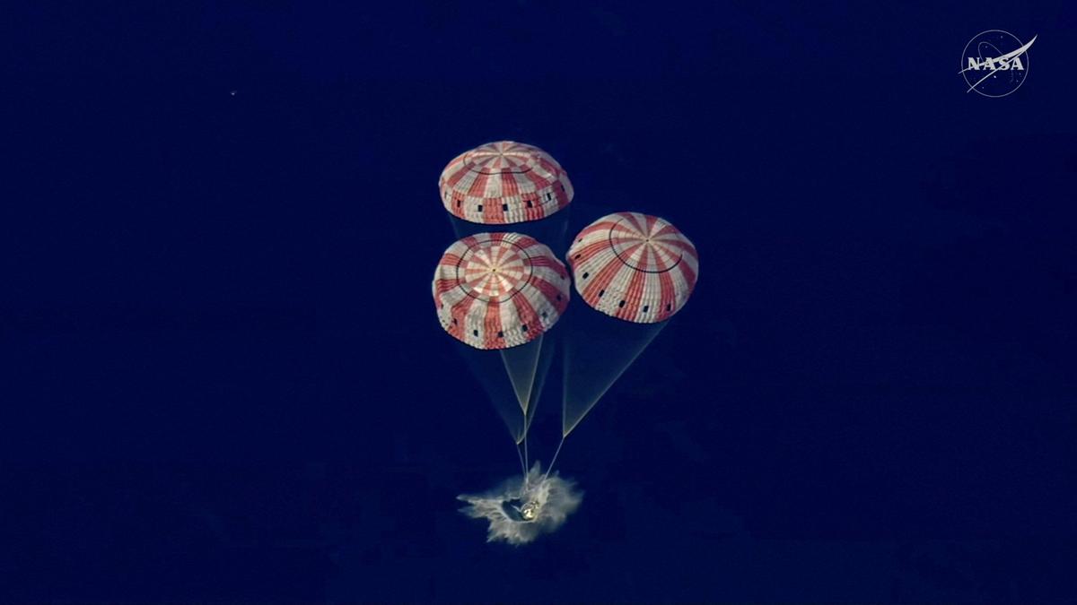 ‘A perfect mission’: Artemis II astronauts return to Earth